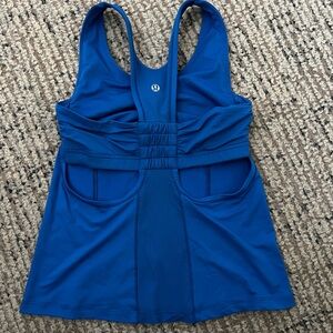 LULULEMON Blue Top Size 4